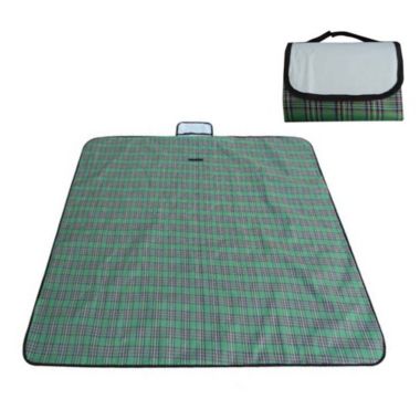 Kitcheniva 79x59" GREEN Beach Blanket Waterproof. View a larger version of this product image.