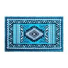 Alternate image 2 for Masada Rugs 2'x3' Southwest Native American Décor Area Rug in Turquoise - Design D143
