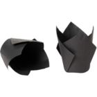 Alternate image 3 for Juvale Black Tulip Cupcake Liners for Weddings and Birthday, Paper Baking Cups (100 Pack)