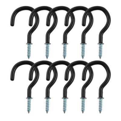 10pcs Shower Curtain Hooks Durable Stainless Steel S-shaped Hanging Hooks New 