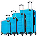 Alternate image 0 for Infinity Merch 4 Piece Set Luggage Expandable Suitcase