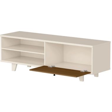 Discount Trends Classic TV Stand for TV up to 72 inches Off White - Nature. View a larger version of this product image.
