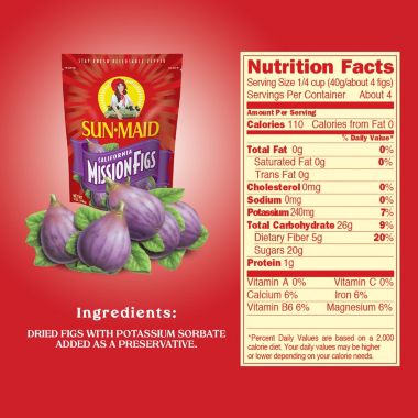 Sun-Maid California Mission Figs, 7 OZ, 12CT. View a larger version of this product image.