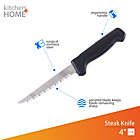 Alternate image 1 for Kitchen + Home Steak Knives - Stainless Steel Serrated Steak Knife - 6 Pack