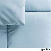 Cheer Collection All Season Down Alternative Comforter - Queen - Light Blue
