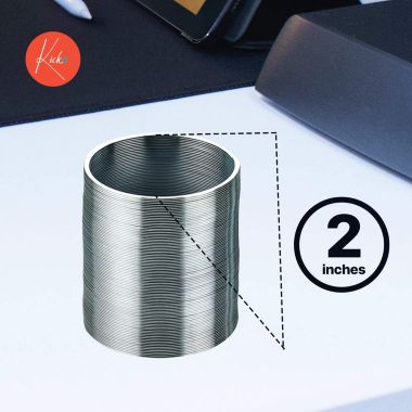Kicko Metal Coil Spring Walking Spring Toy - 4 Pack - Novelty, Prize, Party Favor for Kids. View a larger version of this product image.