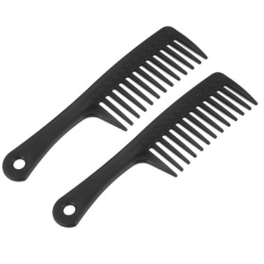 Unique Bargains Large Hair Detangling Comb, 2 Pieces Wide Tooth Comb for Curly  Hair Wet Hair Long Thick Wavy Hair Detangling Comb Hair Combs for Women |  Bed Bath & Beyond