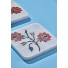 Alternate image 3 for GAURI KOHLI Oriental Bloom Marble Coasters, Set of 4