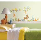 Alternate image 1 for Roommates Decor Woodland Fox And Friends Peel and Stick Wall Decals