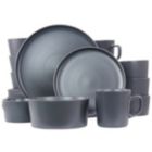 Alternate image 0 for Elama Luxmatte Dark Grey 20 Piece Dinnerware Set