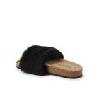 Alternate image 3 for Dearfoams Womens Canberra Genuine Shearling Footbed Slide
