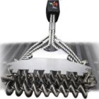 Alternate image 0 for Safe/Clean Bristle-Free Grill Brush WITH Speed/Scrape Scraper - 18 Stainless Steel