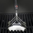 Alternate image 2 for Safe/Clean Bristle-Free Grill Brush WITH Speed/Scrape Scraper - 18 Stainless Steel