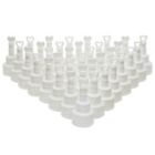 Alternate image 0 for Juvale Wedding Bubbles for Reception Party Favors, White Tier Cake Design (144 Pack)