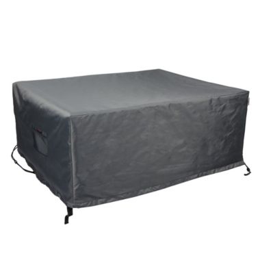 Summerset Shield Titanium 3-Layer Polyester Water Resistant Outdoor Dining Set Cover - 105x60", Dark Grey. View a larger version of this product image.