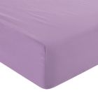 Alternate image 0 for PiccoCasa 110GSM Brushed Microfiber Fitted Sheet, Solid Polyester Pocket Bed Sheet, Soft and Breathable Bed Fitted Sheet, Purple Queen