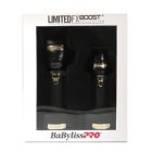 Alternate image 1 for BaByliss Pro LimitedFX Boost+ Collection Clipper, Trimmer & Charging Base Set - Black FXHOLPKCTB-B