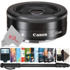 Alternate image 0 for Canon EF-M 22mm f/2 STM Lens Accessory Bundle