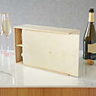 Alternate image 1 for Twine 2-Bottle Paulownia Wood Wine Box