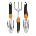 Alternate image 0 for Fiskars 384490-1001 Ergo Hand Garden Tool Set, Black/Orange, 3 Piece
