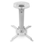 Alternate image 0 for Mount Factory Universal Extendable Ceiling Projector Mount Adjustable Height - White