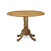 East West Furniture Dining Table Natural
