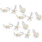 Alternate image 0 for Juvale Ocean Shower Curtain Hooks, Seahorse, Starfish, and Seashell (12 Pieces)