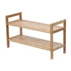 Alternate image 0 for Oceanstar Design Group Oceanstar 2 Tier Bamboo Shoe Rack