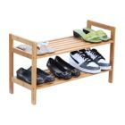 Alternate image 1 for Oceanstar Design Group Oceanstar 2 Tier Bamboo Shoe Rack