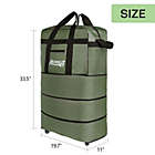 Alternate image 0 for Kitcheniva 34-Inches Green Expandable Travel Carry-on Luggage Rolling