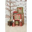 Alternate image 2 for Gallerie II Light-Up LED Santa Figurine, Set of 2