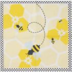 Alternate image 1 for Blue Panda Bumble Bee Party Supplies, Yellow Paper Napkins (6.5 x 6.5 Inches, 150 Pack)