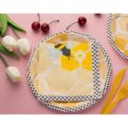 Alternate image 3 for Blue Panda Bumble Bee Party Supplies, Yellow Paper Napkins (6.5 x 6.5 Inches, 150 Pack)