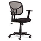Alternate image 0 for Swivel/Tilt Mesh Task Chair with Adjustable Arms, Supports Up to 250 lb, 17.72" to 22.24" Seat Height, Black
