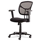 Alternate image 2 for Swivel/Tilt Mesh Task Chair with Adjustable Arms, Supports Up to 250 lb, 17.72" to 22.24" Seat Height, Black