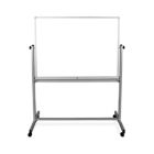 Alternate image 1 for Luxor 48"W x 36"H Double-Sided Magnetic Whiteboard - 1 Pack