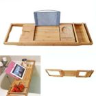 Alternate image 2 for Infinity Merch Bathroom Luxury Wooden Caddy Bath Brown