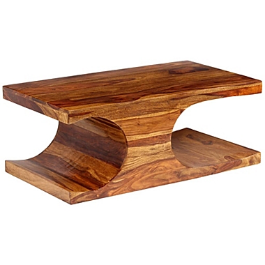 vidaXL Solid Sheesham Wood Coffee Table 110x60x35cm Side Living Room Furniture 
