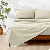 Bare Home Sheet Set - Ultra-Soft Linen Bed Sheets - Deep Pocket - Bedding Sheets & Pillowcases (Natural, King)