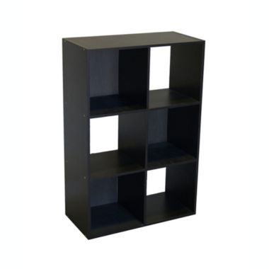 Proman Products Contemporary Decorative Colonial Storage Cube, Black. View a larger version of this product image.