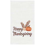 C&F Home Happy Thanksgiving Halloween Waffle Weave Kitchen Towel Decor Decoration