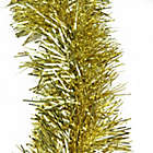 Alternate image 2 for Northlight 50&#39; x 4" Gold Tinsel Artificial Christmas Garland - Unlit