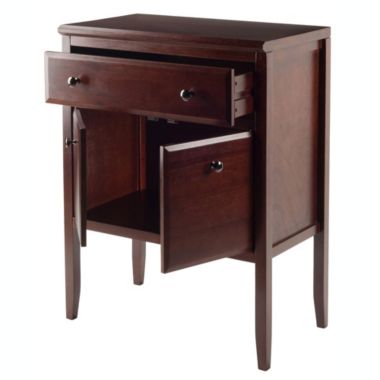 Winsome Orleans Modular Buffet with Drawer and Cabinet - Cappuccino. View a larger version of this product image.