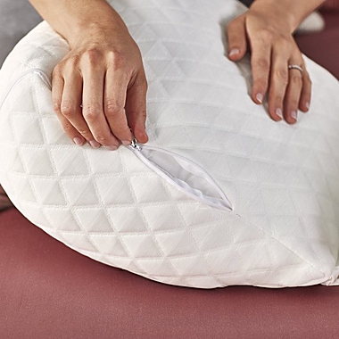 Nue by Novaform White Wedge Pregnancy Pillow. View a larger version of this product image.