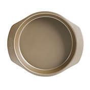 Cravings By Chrissy Teigen 9 Inch Nonstick Steel Round Cake Pan in Champagne Gold