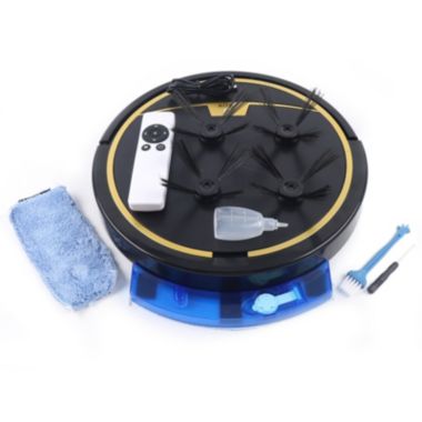 Stock Preferred 3-in-1 Auto Cleaning Robot Vacuum Cleaner Floor Sweeper w/ 150ml. View a larger version of this product image.