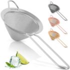 Alternate image 0 for Zulay Kitchen Cone Shaped Cocktail Strainer - Silver
