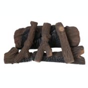 Proman Products Modern Alpine artificial fire logs 6 pieces,  17"Long x 7"Short