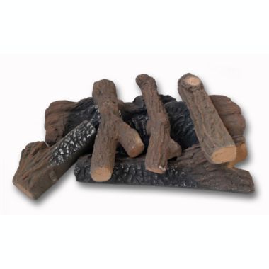 Proman Products Modern Alpine artificial fire logs 6 pieces,  17"Long x 7"Short. View a larger version of this product image.