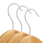 Alternate image 1 for Casafield - 20 Wooden Suit Hangers - Premium Lotus Wood with Notches & Chrome Swivel Hook for Dress Clothes, Coats, Jackets, Pants, Shirts, Skirts